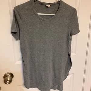 Wilfred short sleeved long tunic style t-shirt